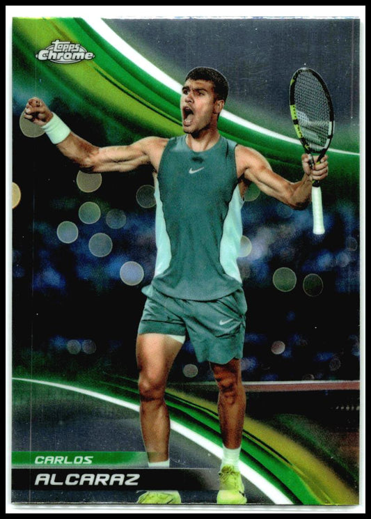 2025 Topps Chrome #1 Carlos Alcaraz