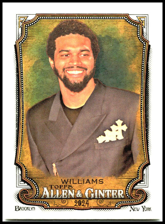 2024 Topps Allen & Ginter Silver Portrait #233 Caleb Williams