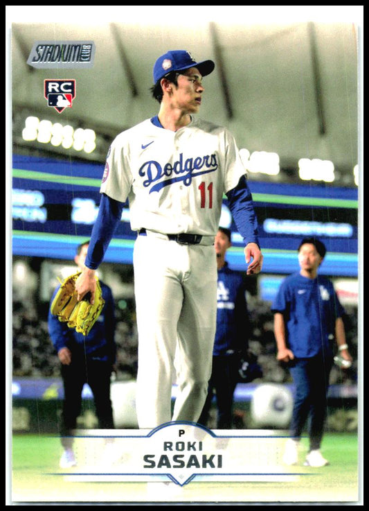 2025 stadium club #187 Roki Sasaki