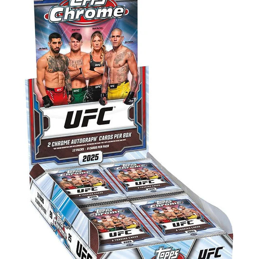 2025 Topps UFC Chrome Hobby Box