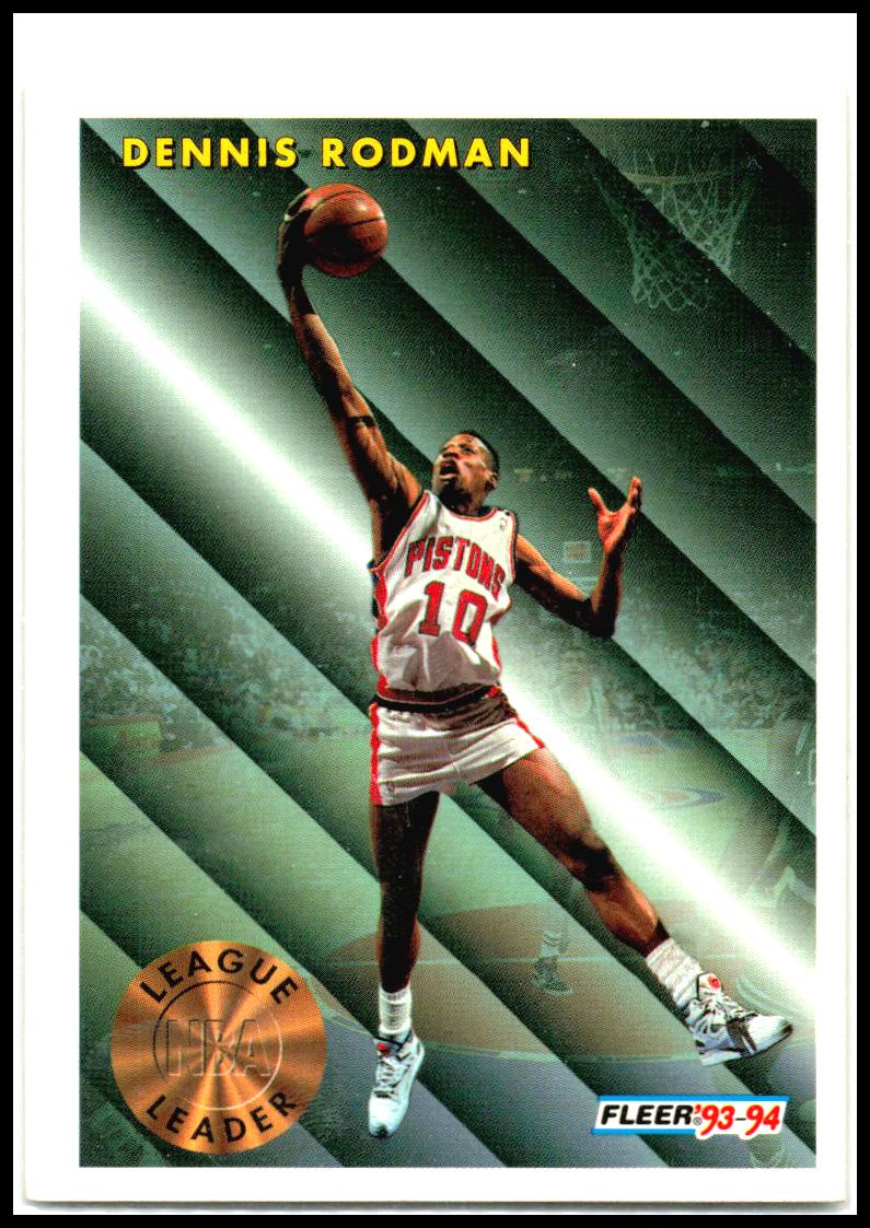 1993-94 Fleer #227 Dennis Rodman Detroit Pistons