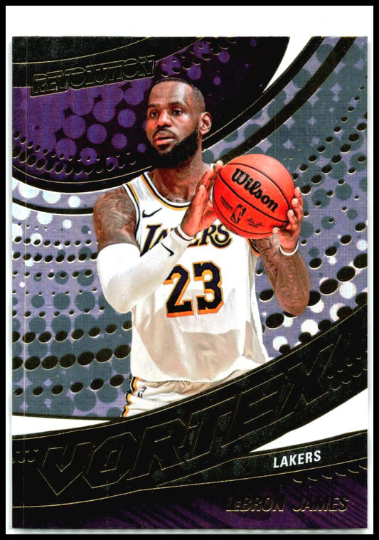 2024-25 Panini Revolution Vortex #12 LeBron James Los Angeles Lakers