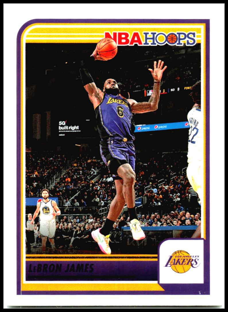 2023-24 Hoops #52 LeBron James Los Angeles Lakers