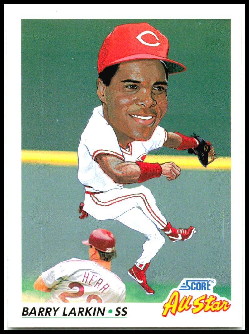 1992 Score #775 Barry Larkin Cincinnati Reds