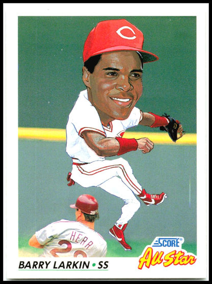 1992 Score #775 Barry Larkin Cincinnati Reds