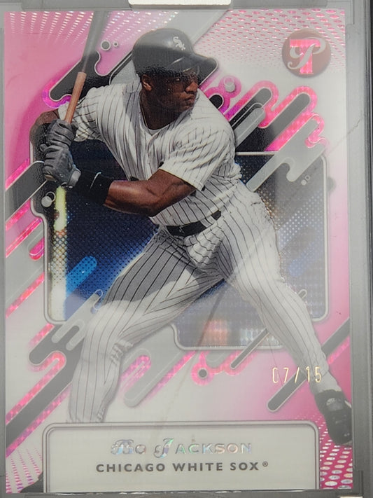 2025 Topps Pristine Pristine Pink Refractor #61 Bo Jackson White Sox