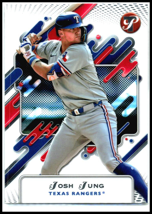 2025 Topps Pristine #247 Josh Jung Texas Rangers