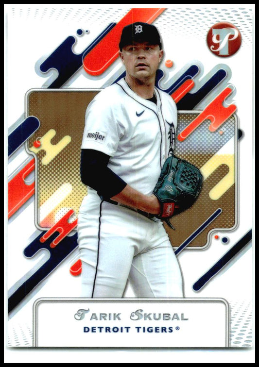 2025 Topps Pristine Refractor #170 Tarik Skubal Detroit Tigers