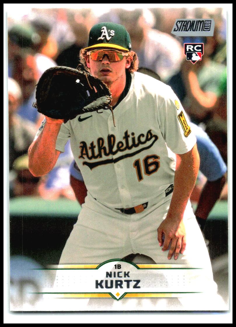 2025 Stadium Club #9 Nick Kurtz Rookie Athletics