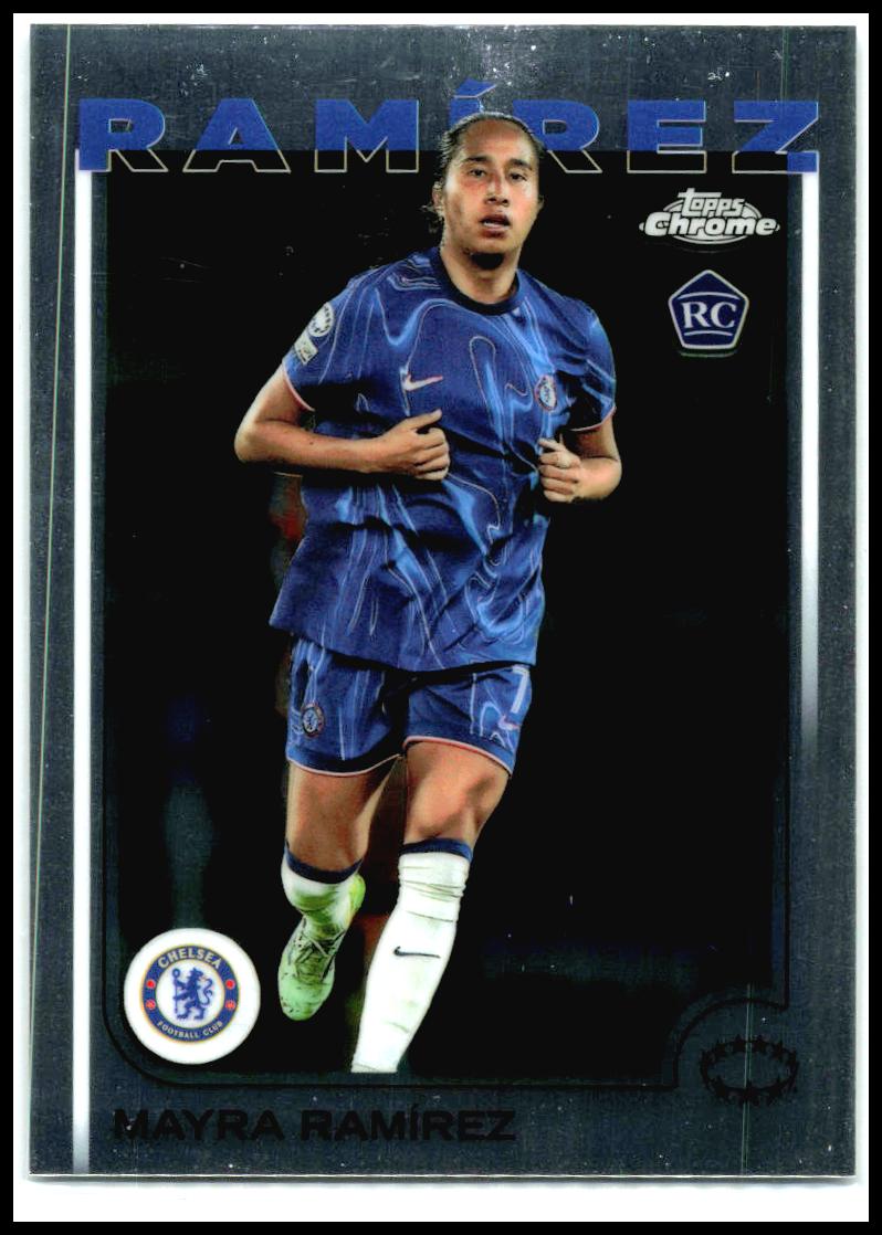 2024-25 Topps Chrome UEFA Women's Champions #50 Mayra Ramírez Rookie