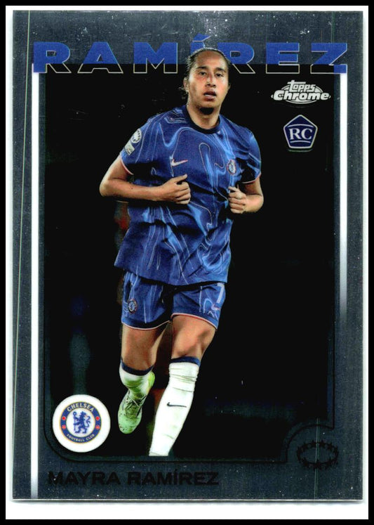 2024-25 Topps Chrome UEFA Women's Champions #50 Mayra Ramírez Rookie