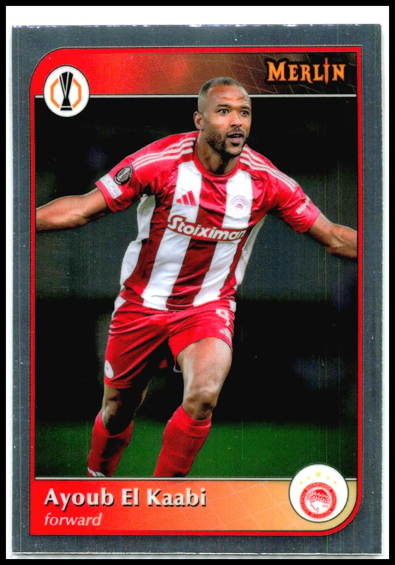 2024-25 Merlin UEFA Club Competitions #129 Ayoub El Kaabi Olympiacos