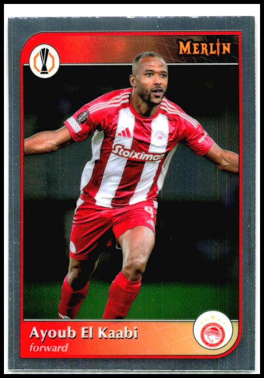 2024-25 Merlin UEFA Club Competitions #129 Ayoub El Kaabi Olympiacos