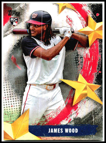 2025 Topps Stars of MLB #SMLB-18 James Wood Washington Nationals