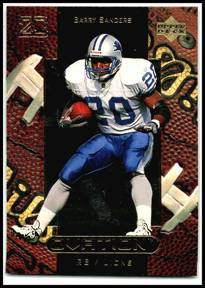 1999 Upper Deck Ovation #19 Barry Sanders Detroit Lions