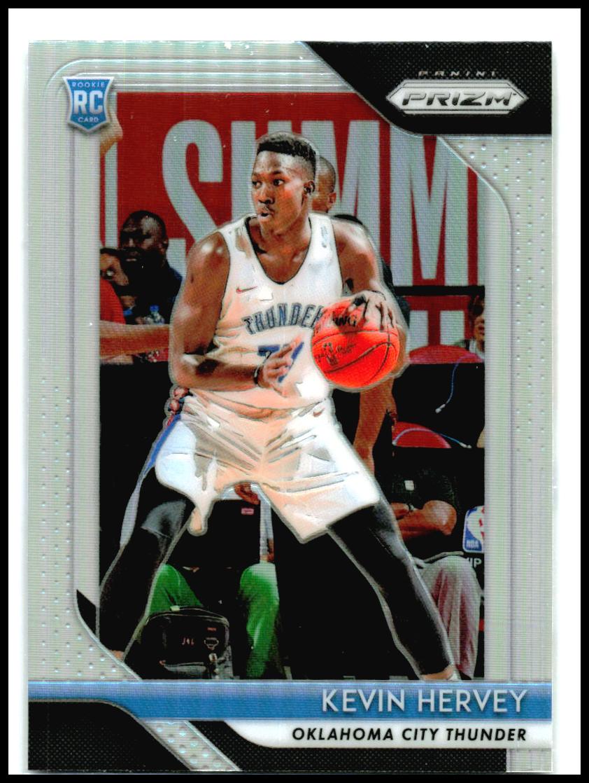 2018-19 Panini Prizm Prizms Silver #29 Kevin Hervey Rookie Oklahoma City Thunder