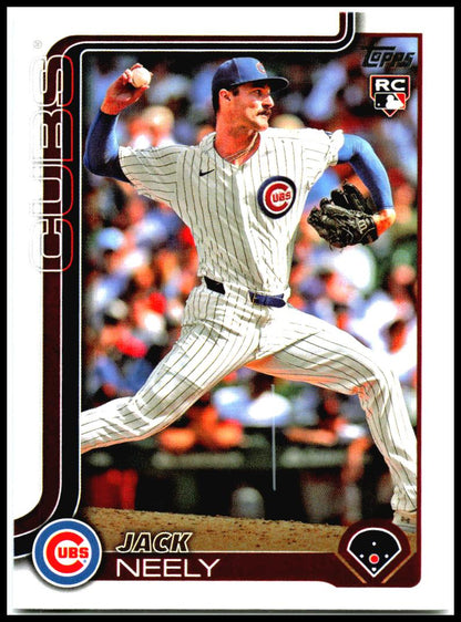 2025 Topps #478 Jack Neely Rookie Chicago Cubs