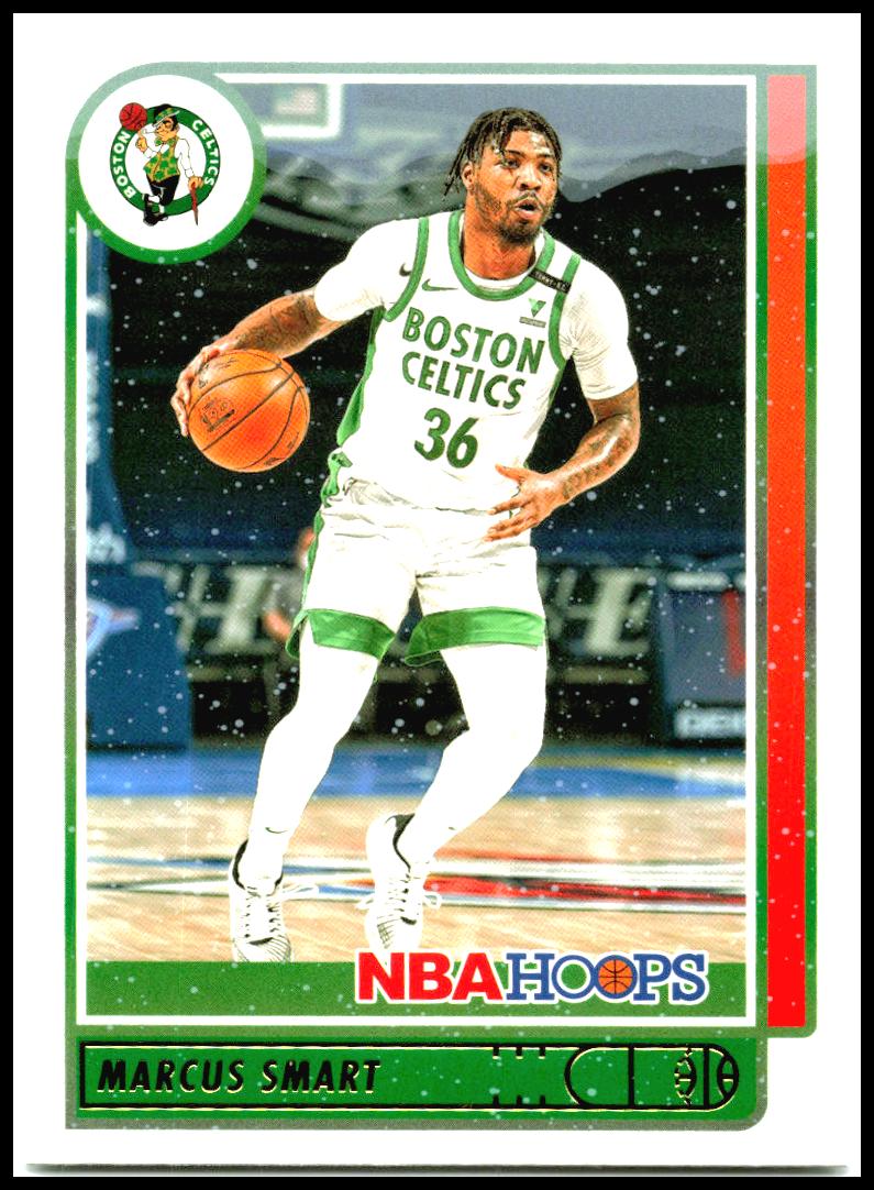 2021-22 Hoops Winter #19 Marcus Smart Boston Celtics