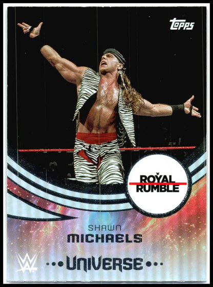 2025 Topps Universe WWE #213 Shawn Michaels