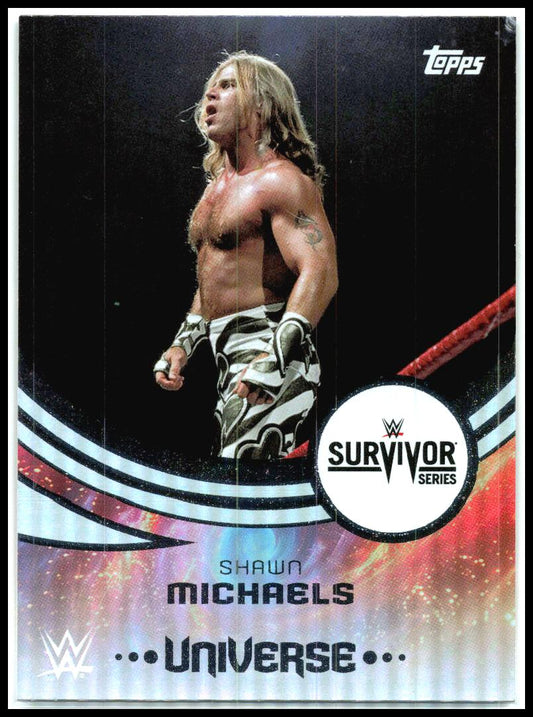 2025 Topps Universe WWE #299 Shawn Michaels