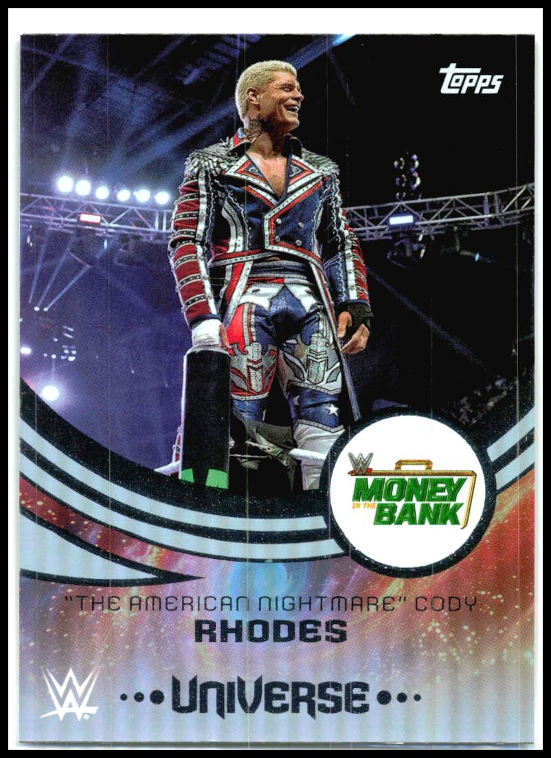 2025 Topps Universe WWE #254 "The American Nightmare" Cody Rhodes