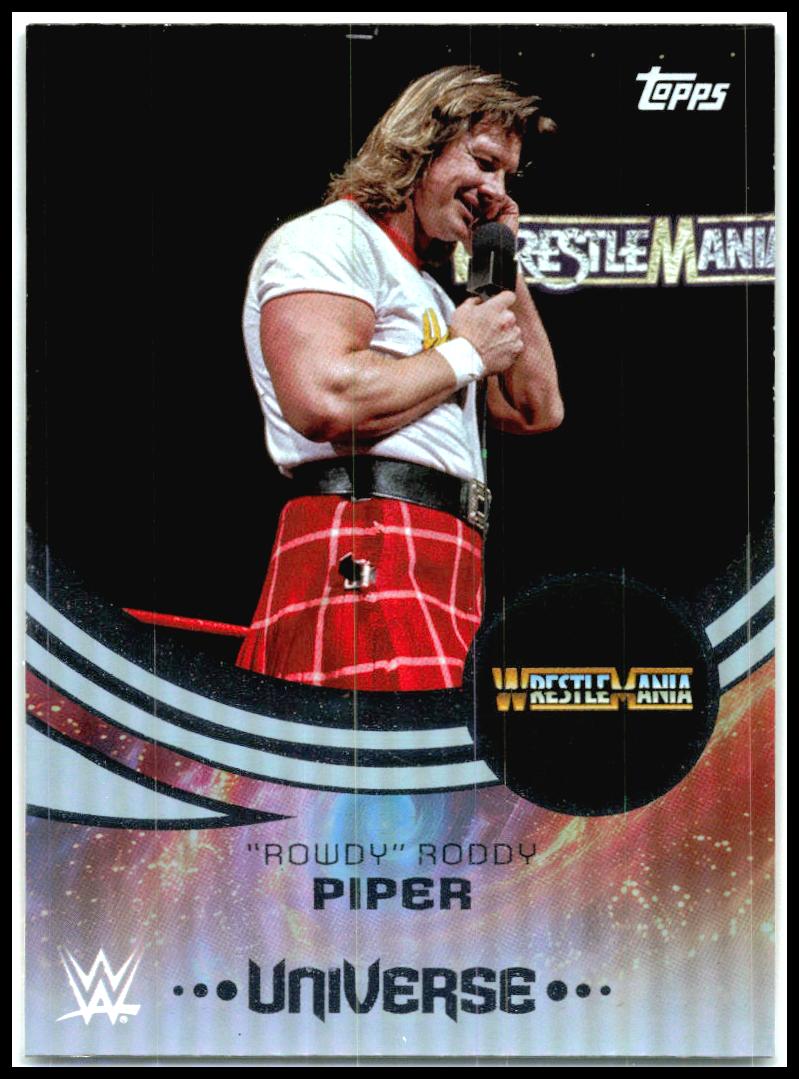 2025 Topps Universe WWE #234 "Rowdy" Roddy Piper