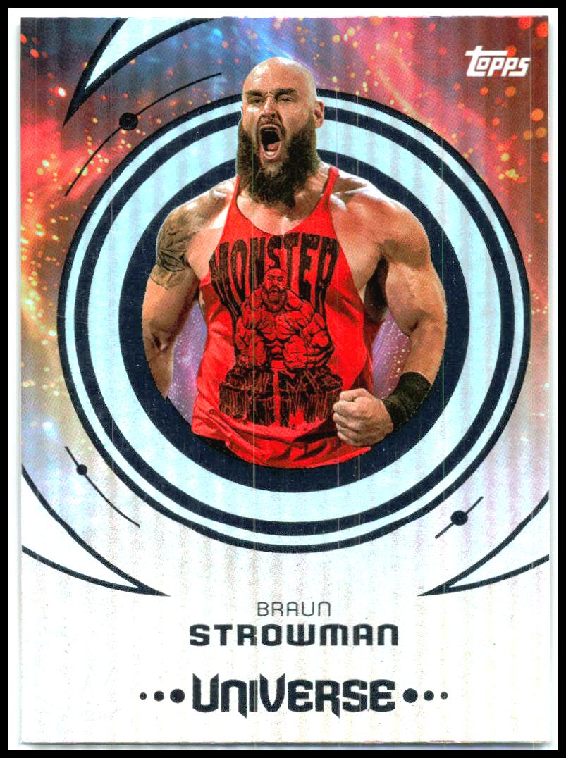 2025 Topps Universe WWE #63 Braun Strowman