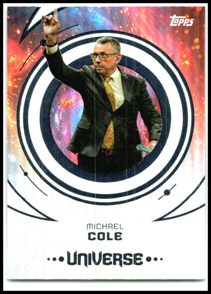 2025 Topps Universe WWE #67 Michael Cole