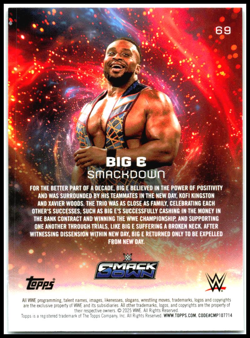 2025 Topps Universe WWE #69 Big E