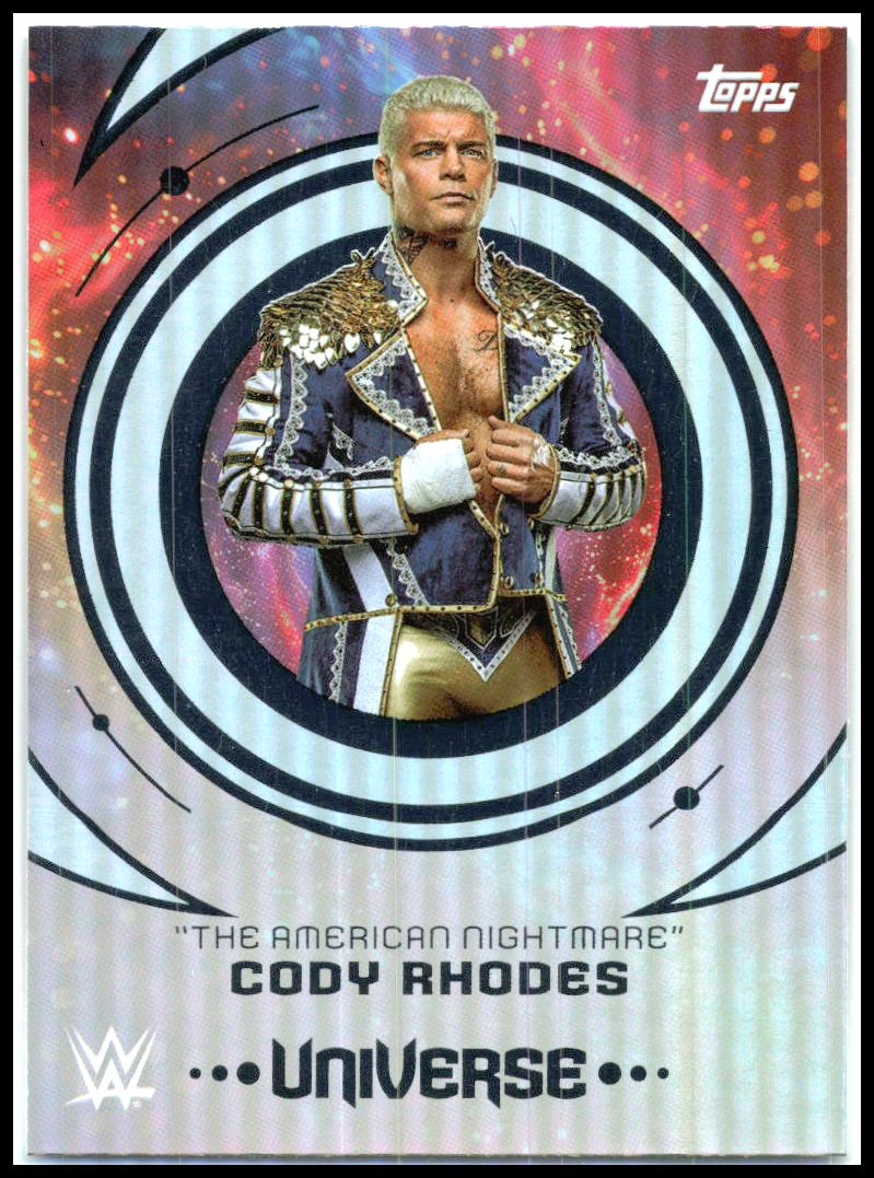 2025 Topps Universe WWE #72 "The American Nightmare" Cody Rhodes