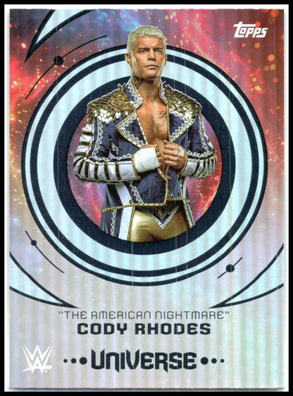 2025 Topps Universe WWE #72 "The American Nightmare" Cody Rhodes