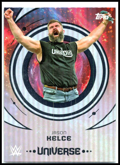 2025 Topps Universe WWE #74 Jason Kelce