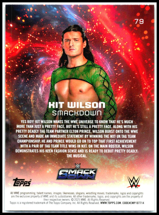 2025 Topps Universe WWE #79 Kit Wilson