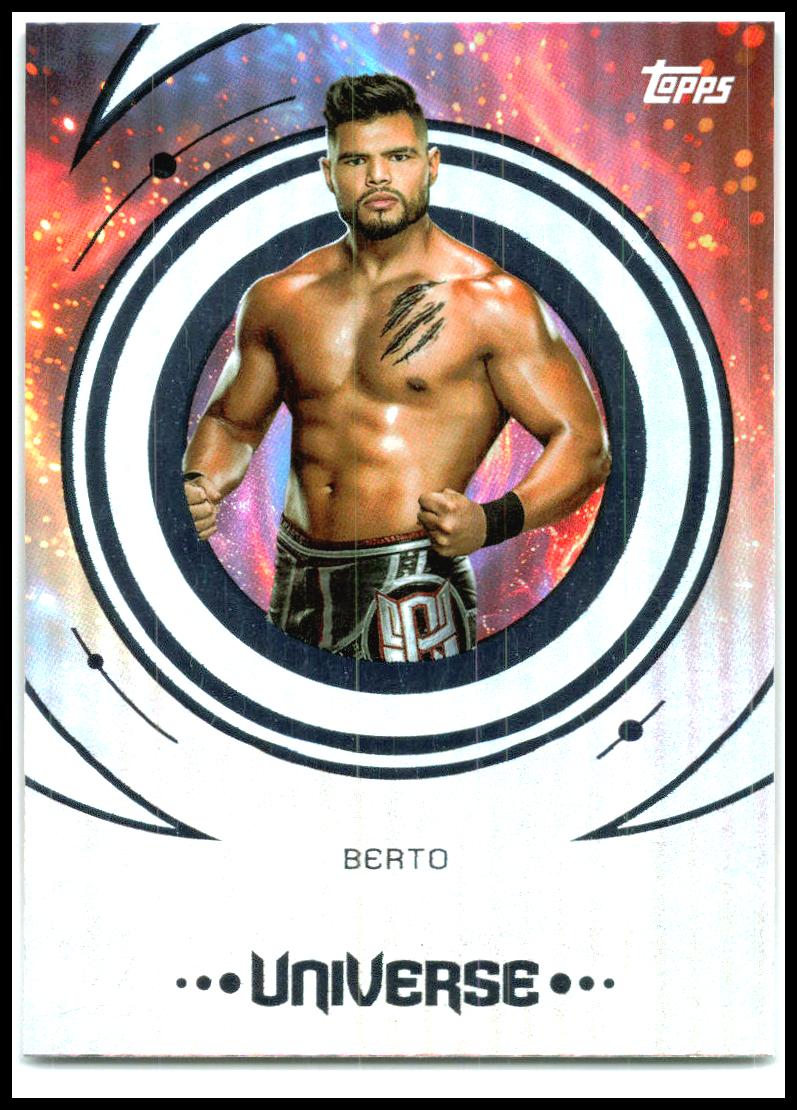 2025 Topps Universe WWE #80 Berto