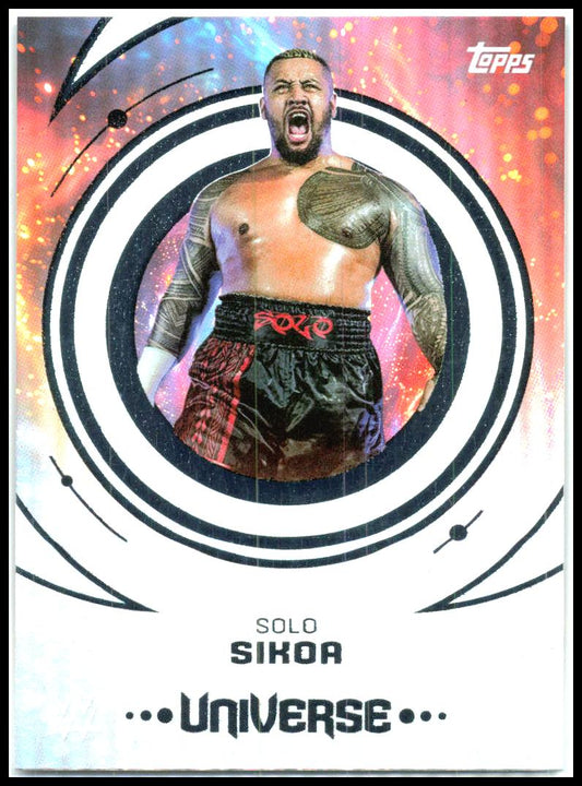 2025 Topps Universe WWE #89 Solo Sikoa