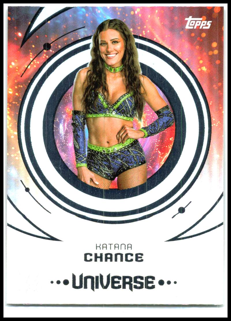 2025 Topps Universe WWE #13 Katana Chance