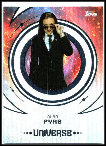 2025 Topps Universe WWE #30 Alba Fyre