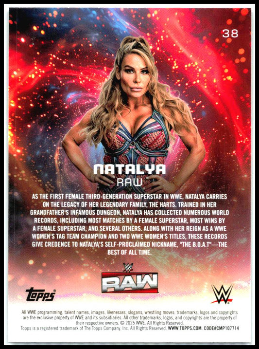 2025 Topps Universe WWE #38 Natalya
