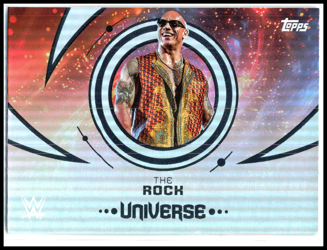 2025 Topps Universe WWE #154 The Rock
