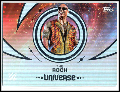 2025 Topps Universe WWE #154 The Rock
