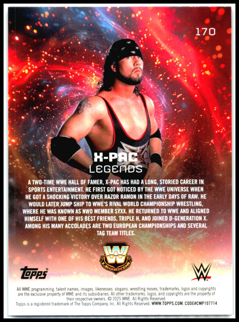 2025 Topps Universe WWE #170 X-Pac