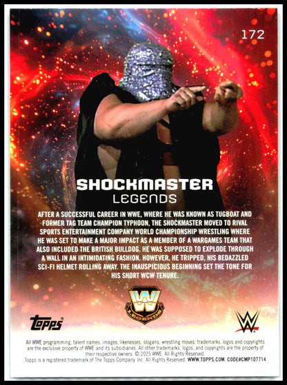 2025 Topps Universe WWE #172 Shockmaster