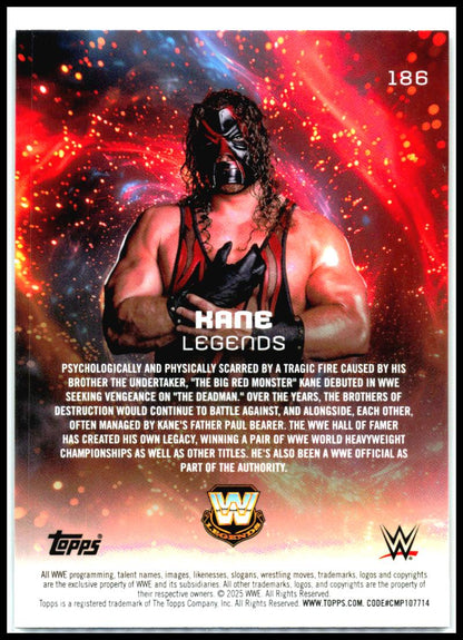 2025 Topps Universe WWE #186 Kane