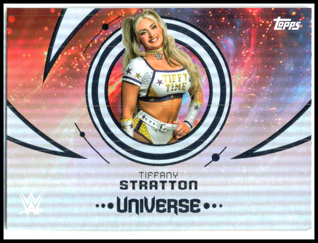 2025 Topps Universe WWE #111 Tiffany Stratton