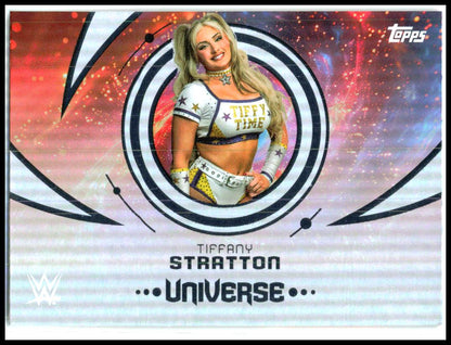 2025 Topps Universe WWE #111 Tiffany Stratton