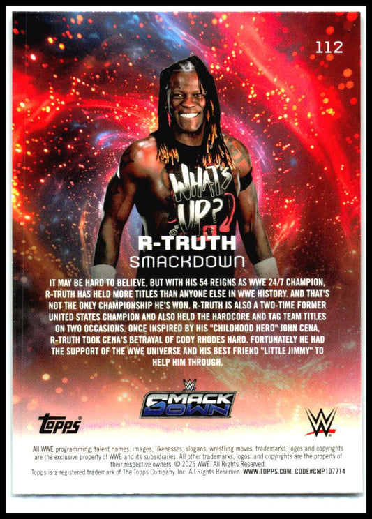 2025 Topps Universe WWE #112 R-Truth