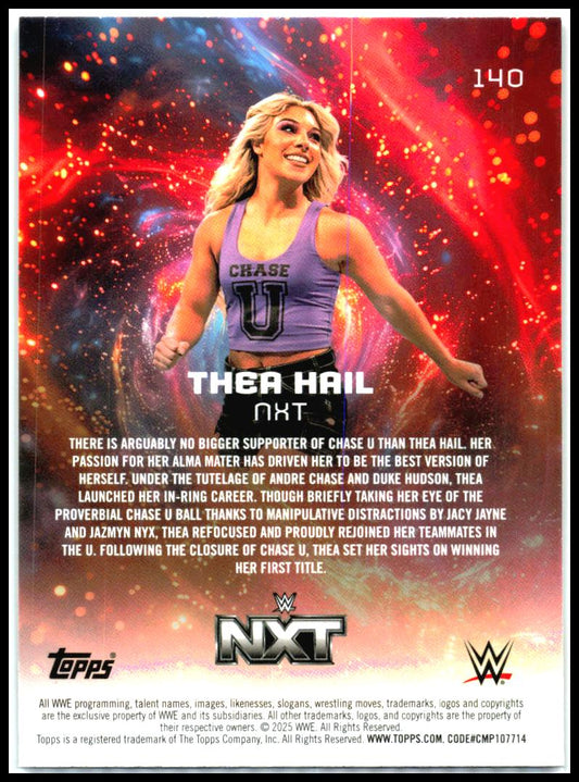 2025 Topps Universe WWE #140 Thea Hail