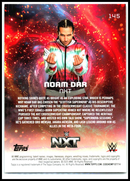 2025 Topps Universe WWE #145 Noam Dar