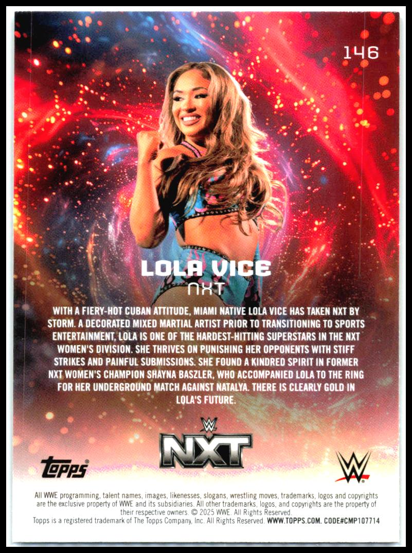 2025 Topps Universe WWE #146 Lola Vice