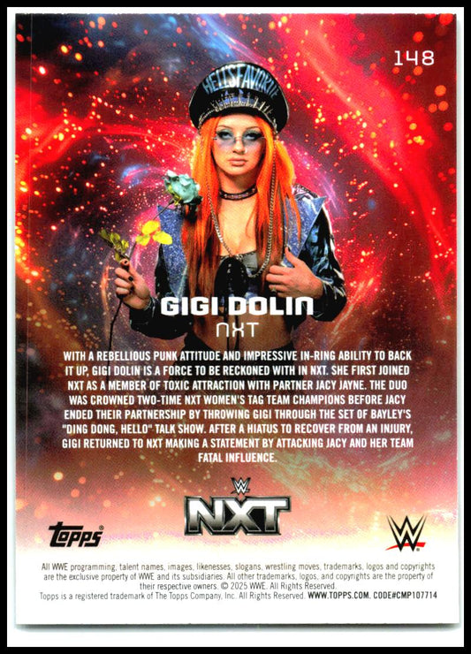 2025 Topps Universe WWE #148 Gigi Dolin